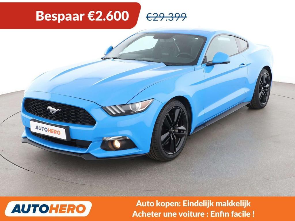 Ford Mustang 2.3 EcoBoost Basis (bj 2017), Auto's, Ford, Te koop, Mustang, ABS, Airbags, Airconditioning, Android Auto, Apple Carplay