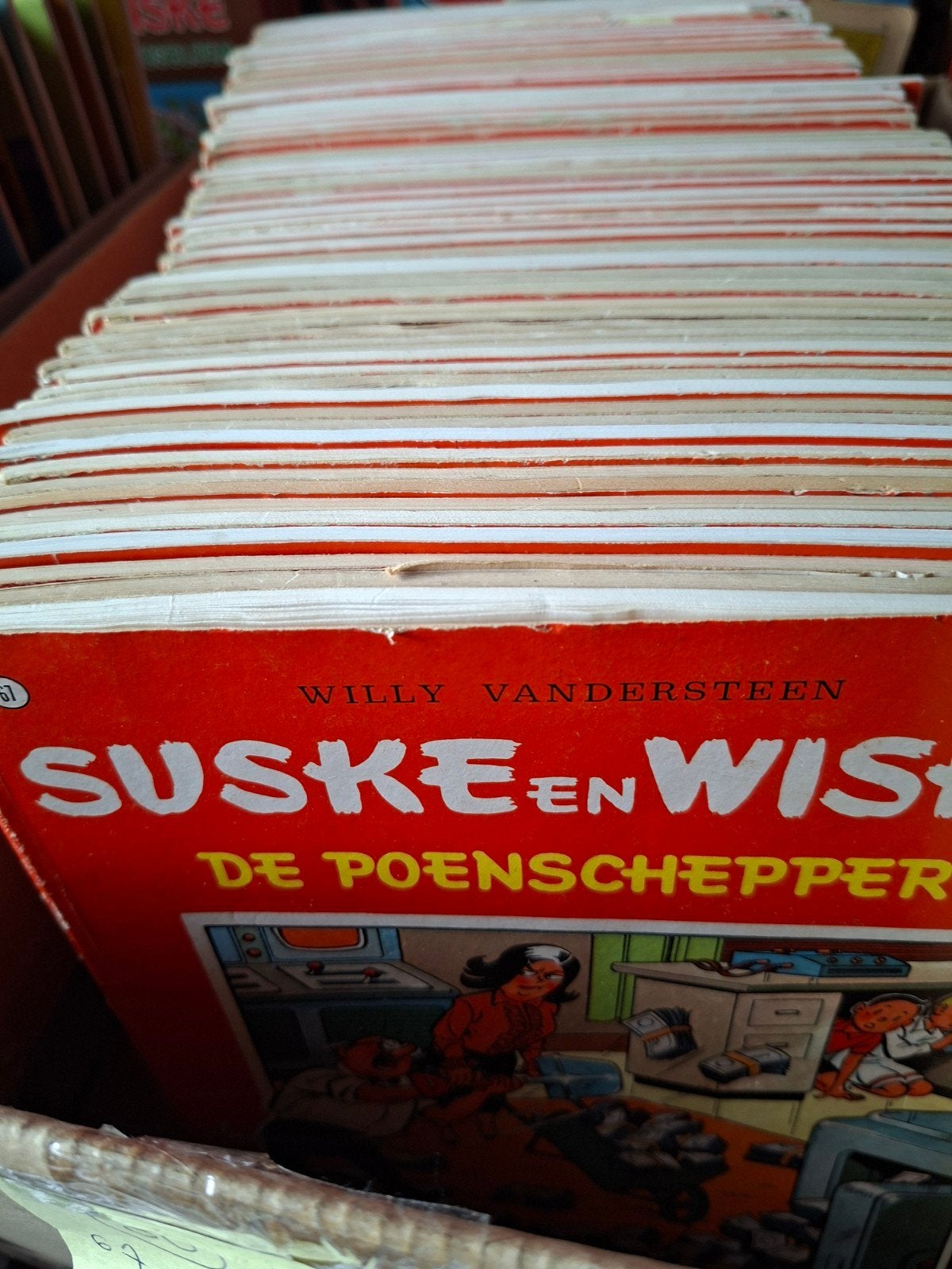 80 strips van suske en wiske van nr 67 tot 173, Enlèvement