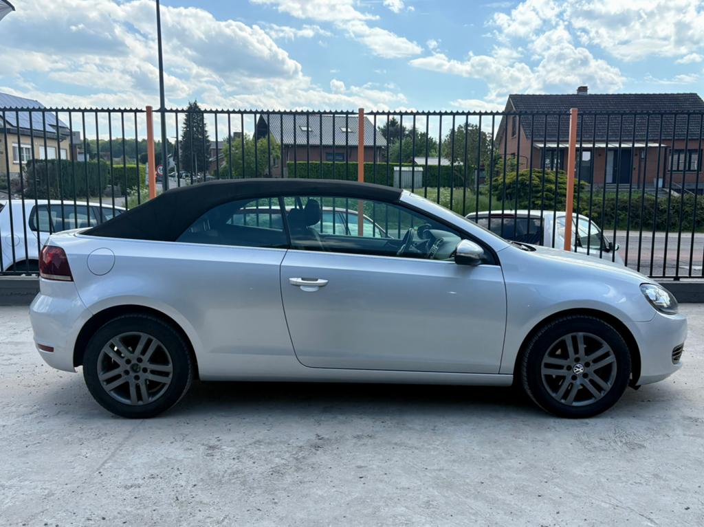VW GOLF 6 CABRIOLET 1.6CR TDI 105CV 131 000KM CARPASS 2012, Autos, Achat, Entreprise, Cabriolet, Boîte manuelle