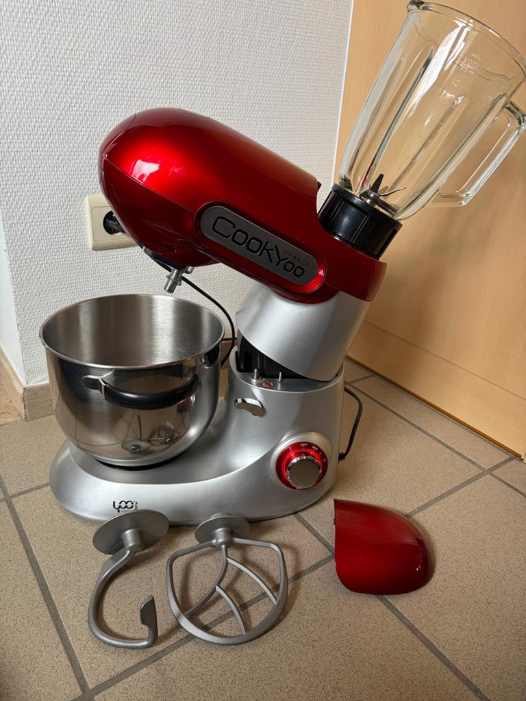 COOKYOO CY5600 multifunctionele robot, Elektronische apparatuur, Keukenmixers, 3 tot 4 liter, Ophalen of Verzenden, Gebruikt, 3 snelheden of meer