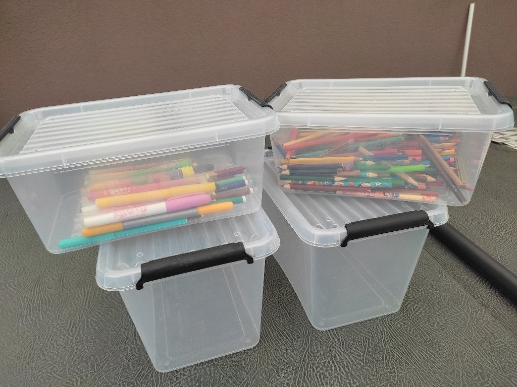 opbergboxen met deksel, Diversen, Ophalen, Gebruikt