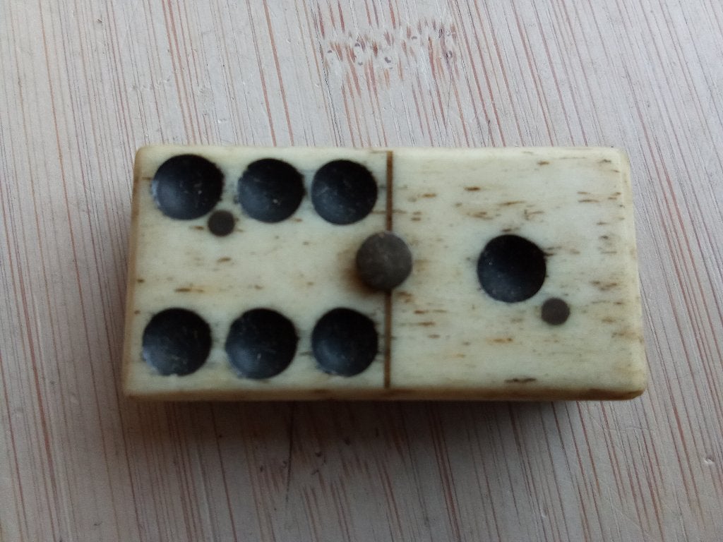 OUD DOMINO SPEL, Antiek en Kunst, Ophalen of Verzenden