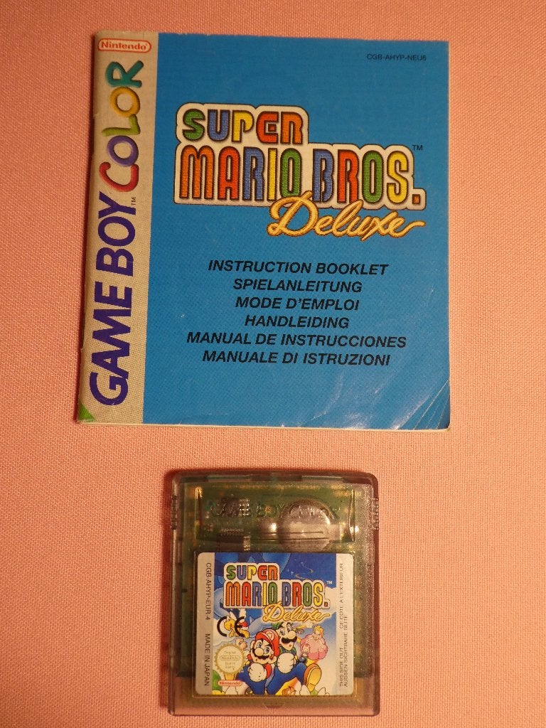Game Boy Color - Super Mario Bros. Deluxe, Consoles de jeu & Jeux vidéo, Enlèvement ou Envoi, Utilisé