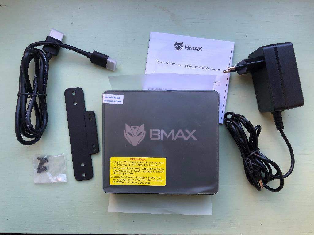 Mini PC BMAX B6 PLUS 12GB + SSD 512GB, Informatique & Logiciels, BMAX, Enlèvement, SSD, 512 GB