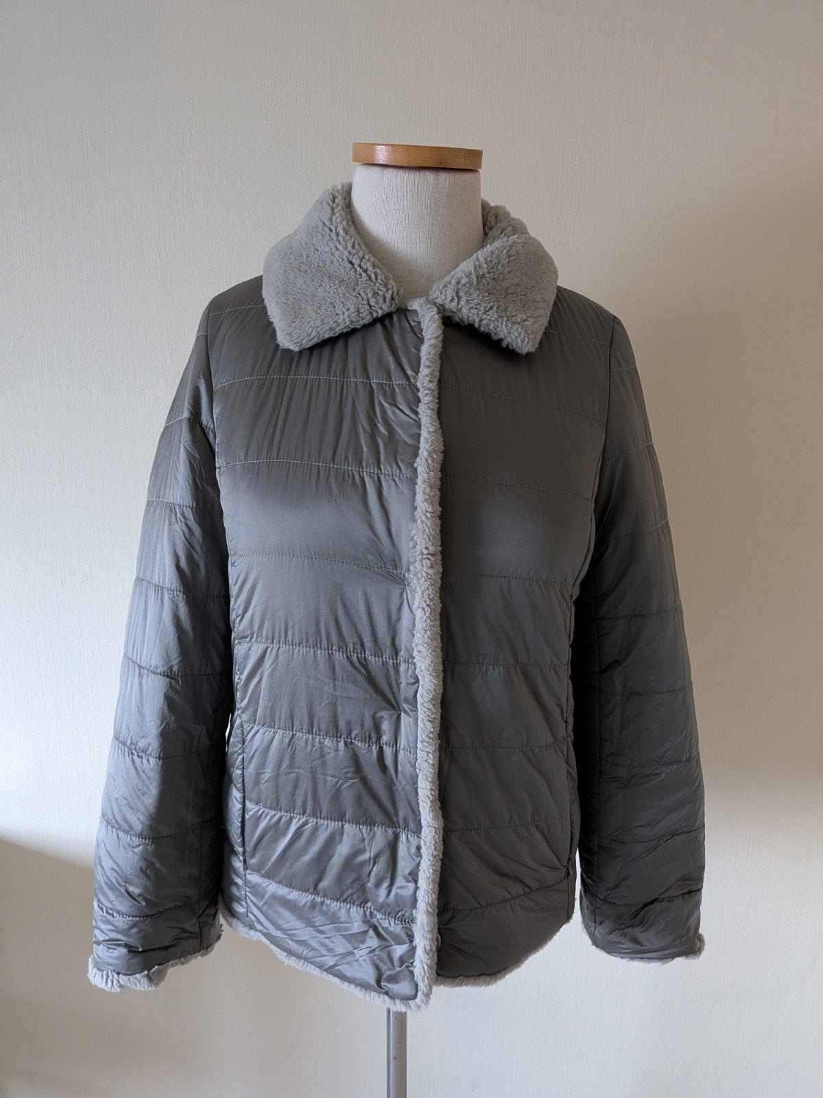 Winterjas Faux Fur - River Woods maat M, Ophalen of Verzenden, Maat 38/40 (M)