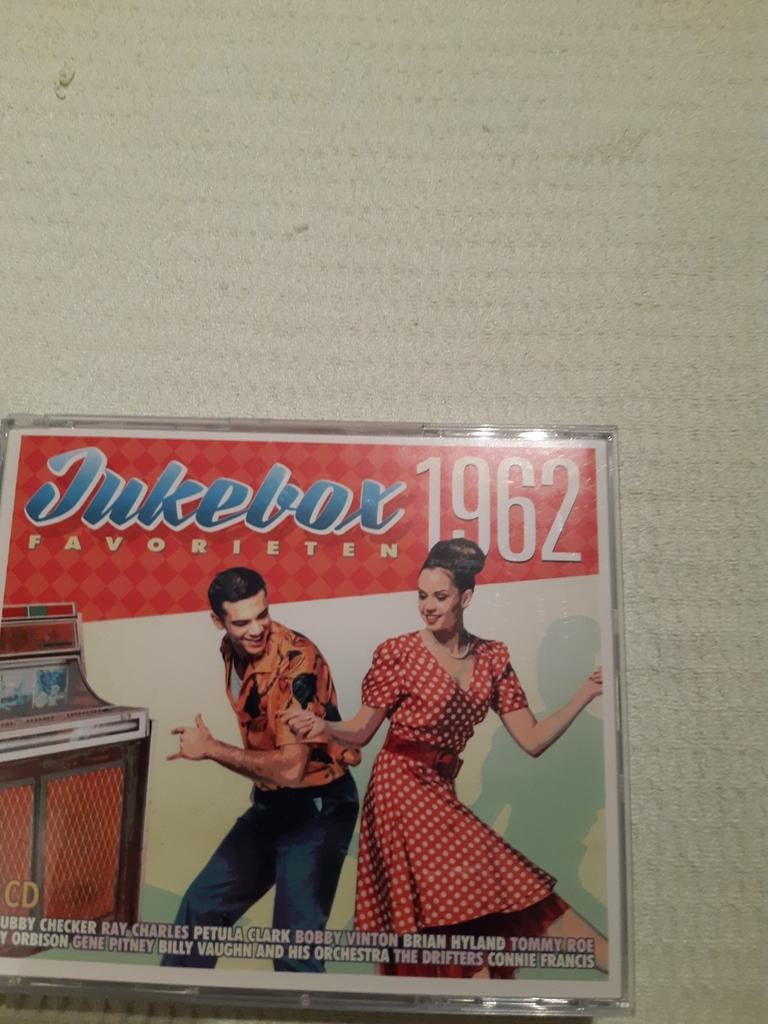 3 CD JUKEBOX Favorieten 1962, Ophalen of Verzenden, Zo goed als nieuw