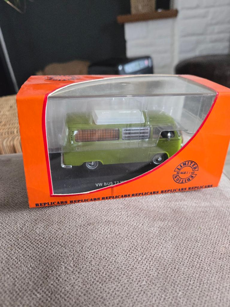 Miniatuur VW Bus T2 Camper Westfalia 1:43 - REPLICARS (Ref:, Ophalen