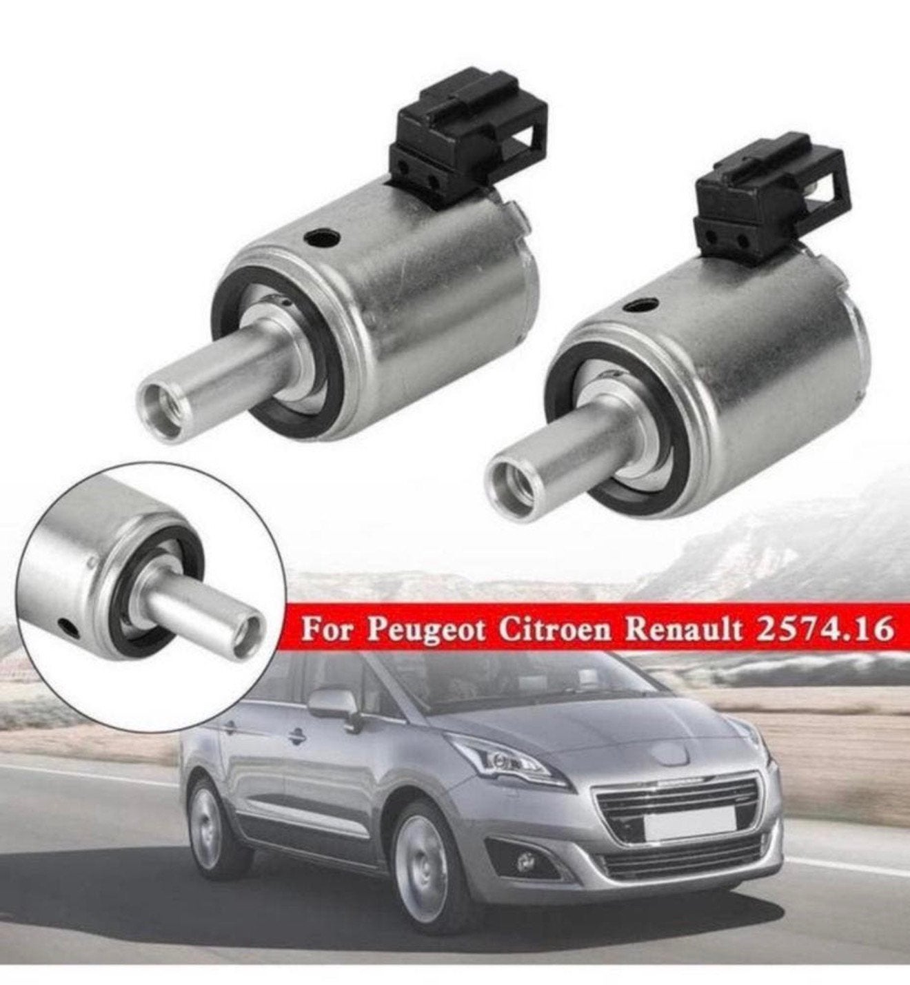 2x électrovanne de transmission automatique Peugeot Renault, Enlèvement ou Envoi, Neuf, Peugeot
