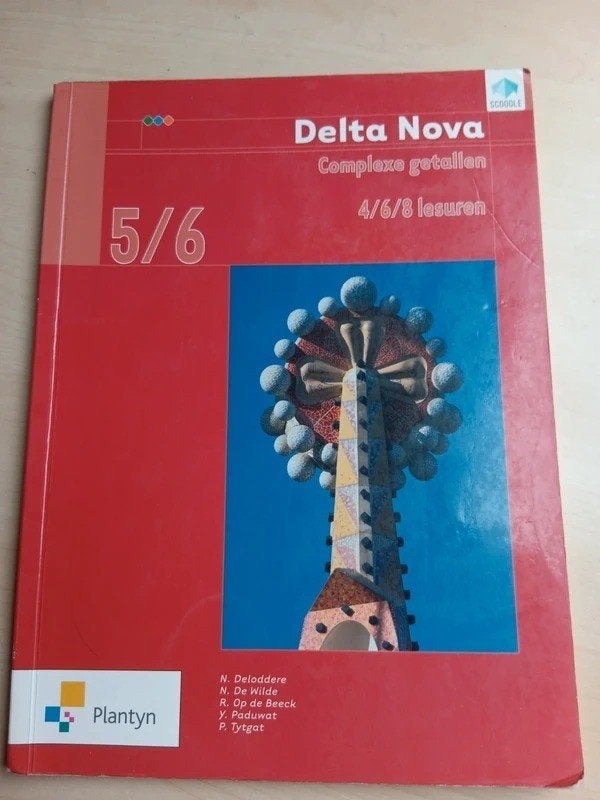 Delta Nova Complexe getallen 4/6/8 lesuren, Boeken, ASO, Wiskunde A, Plantyn, Ophalen