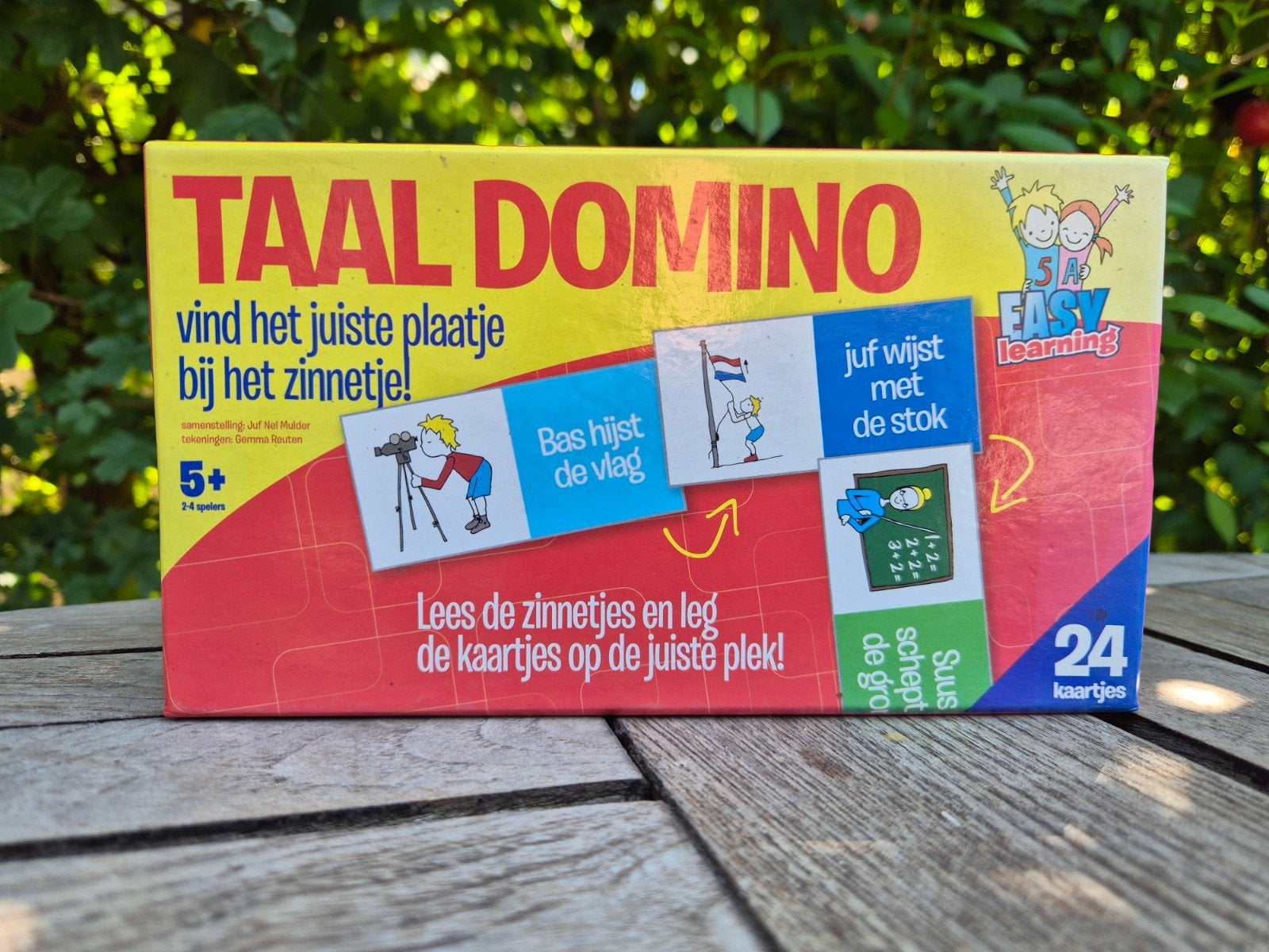 Taalspelletje - domino voor eerste lezertjes, Ophalen
