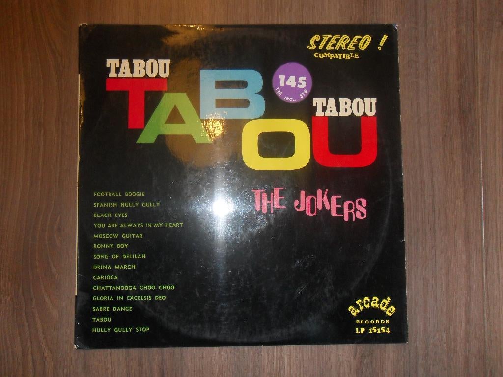 The Jokers - Tabou, Ophalen of Verzenden, Gebruikt, 12 inch