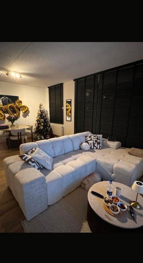 Crèmekleurige bubbel loungebank, Verzenden