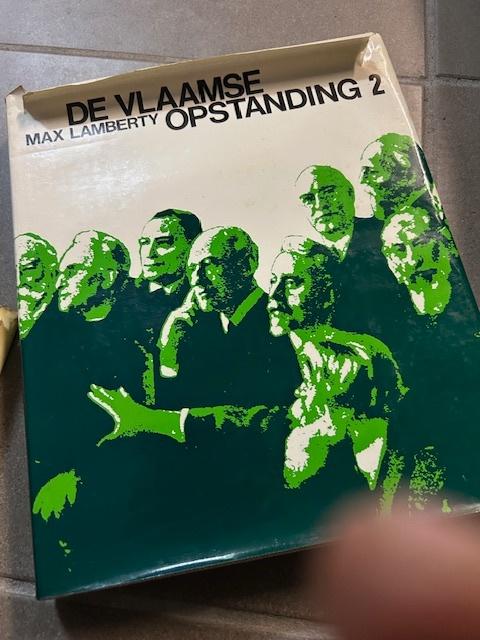 WO -Max Lamberty. De Vlaamse Opstanding, 2 delen., Boeken, Ophalen of Verzenden, Gelezen