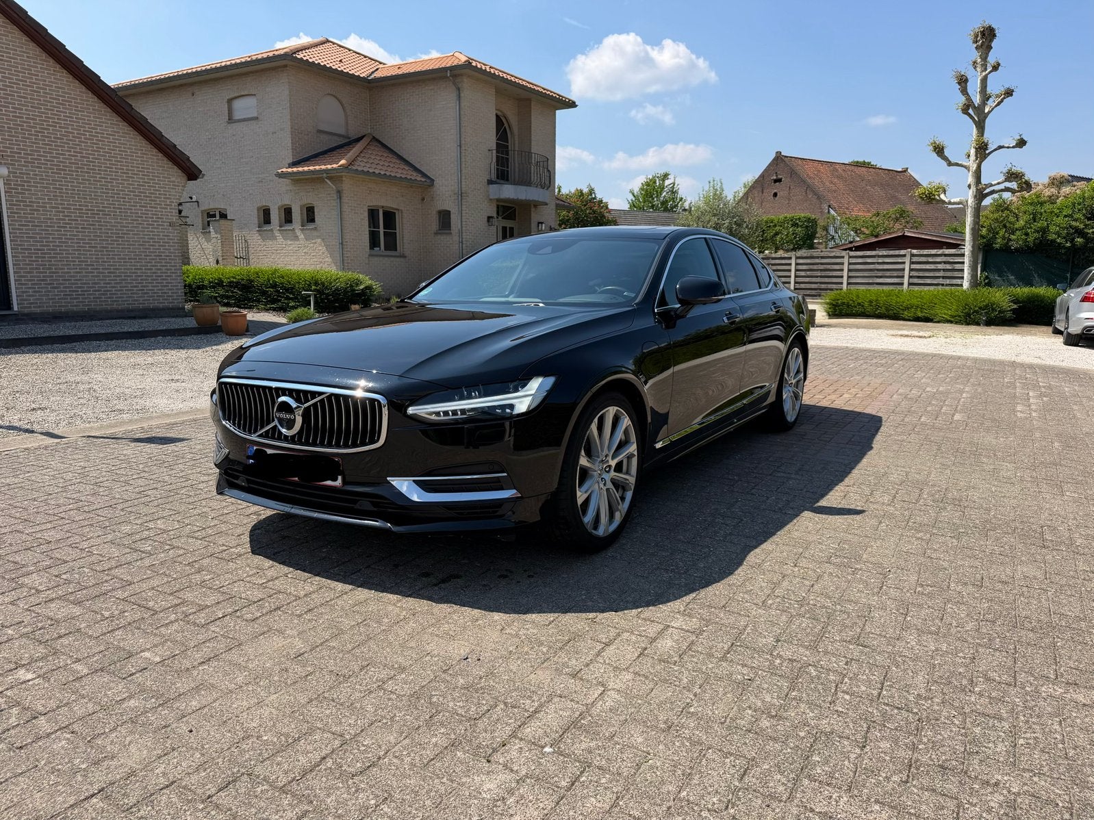 Volvo S90 T8 Twin Engine AWD Inscription, full option, Auto's, Automaat, Euro 6, 4 cilinders, Zwart