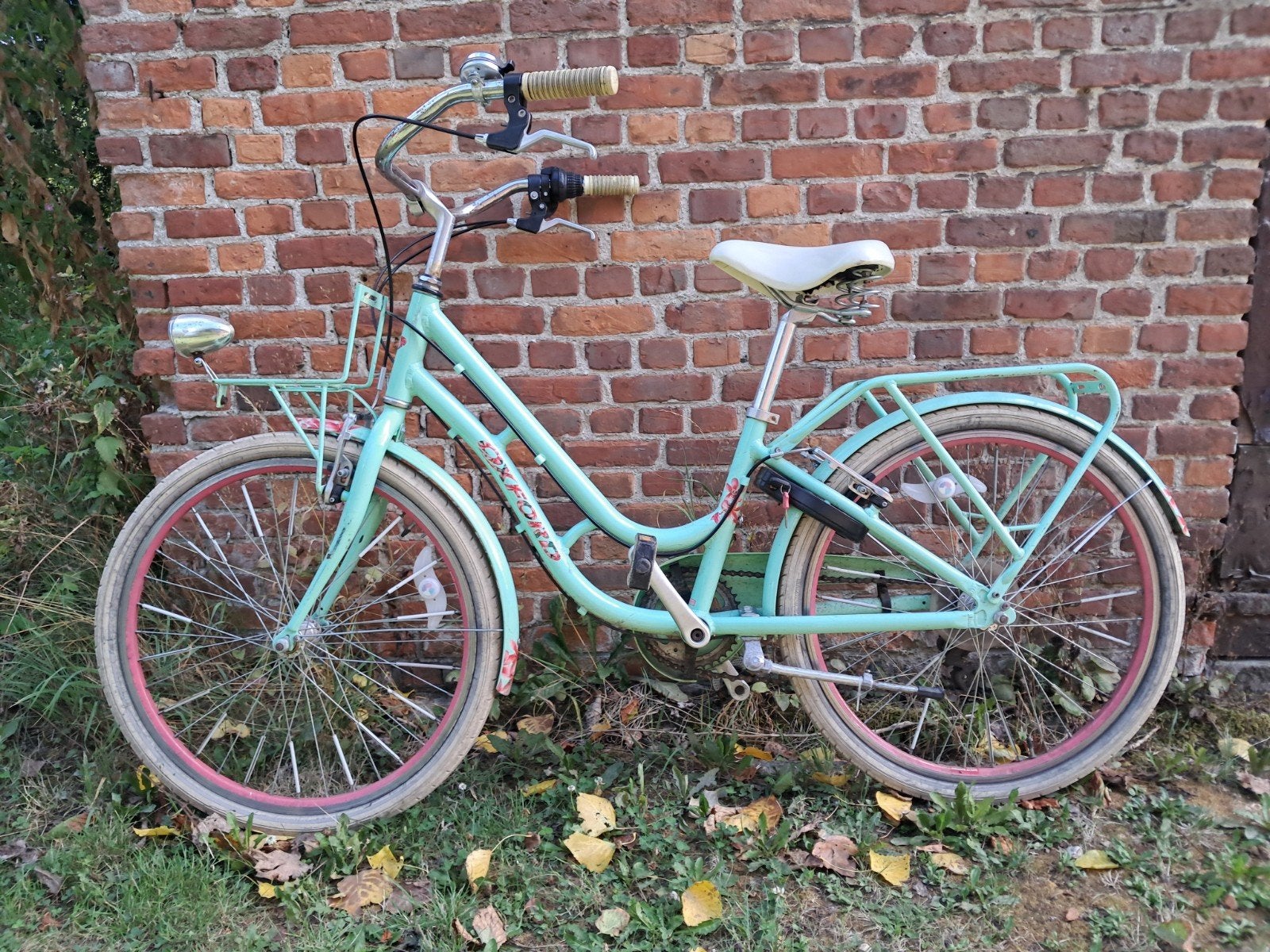 Meisjesfiets ofxord 24 inch ( voor meisjes van 7-10 jaar), Ophalen, Velgrem, Oxford, Handrem
