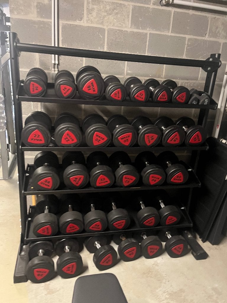 Ziva halters van 10 tot 40 kg, Sport en Fitness, Fitnessmaterialen, Ophalen, Gebruikt, Dumbbell