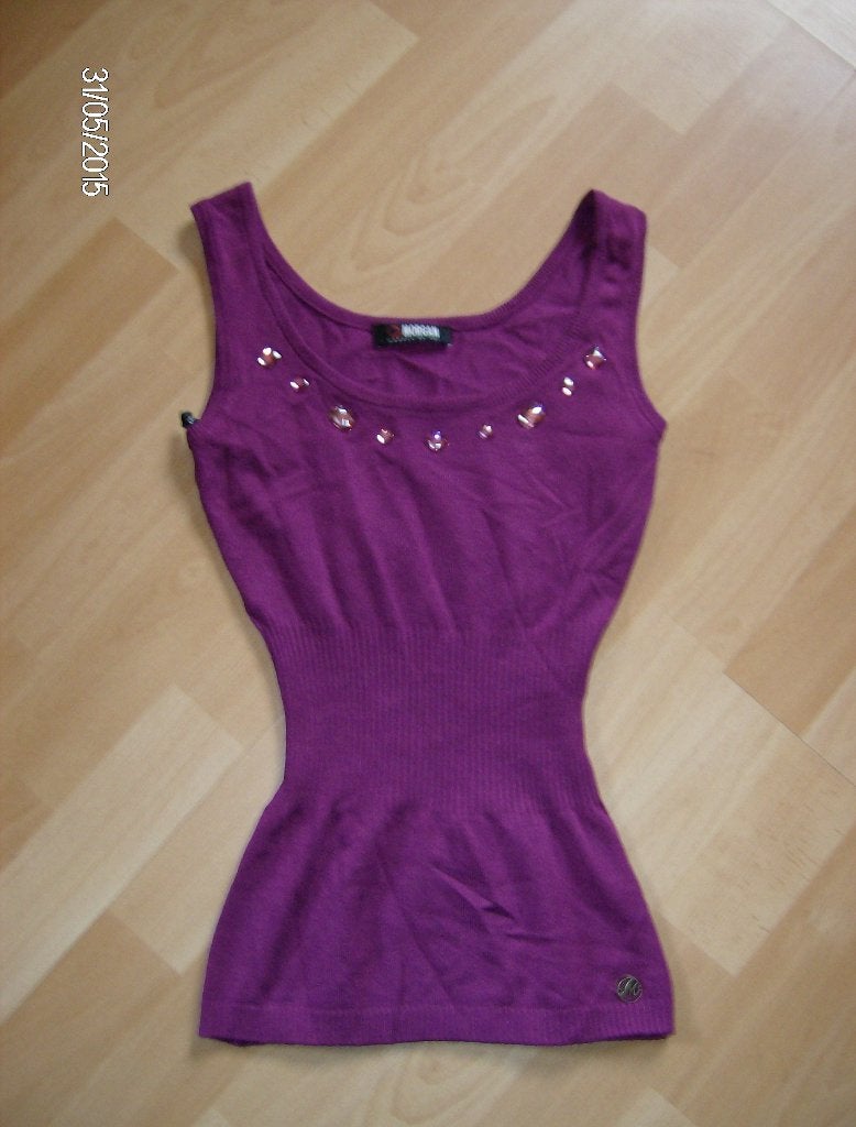 Topje paars merk morgan - maat s - nieuw, Kleding | Dames, Topjes, Paars, Nieuw, Maat 36 (S), Morgan