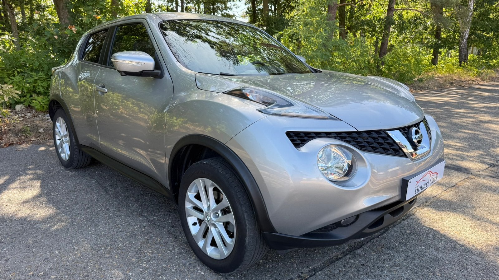 Nissan Juke. 1.6 benzine. Automaat, Automaat, Stof, Euro 6, Bedrijf