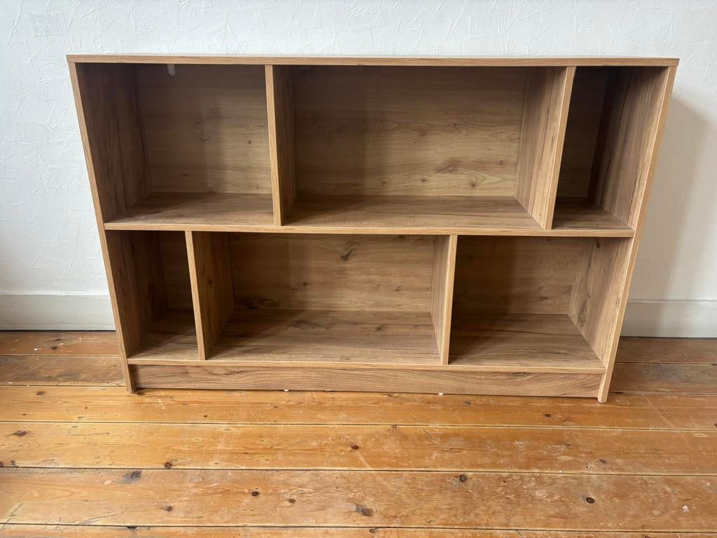 JYSK boeken kast MOSBJERG, Ophalen, Nieuw, Minder dan 150 cm, Minder dan 100 cm