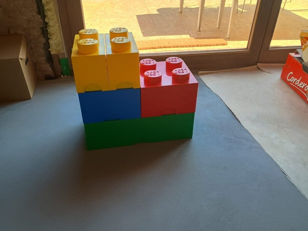 lego opbergdozen, Gebruikt, Overige thema's, Lego, Overige typen