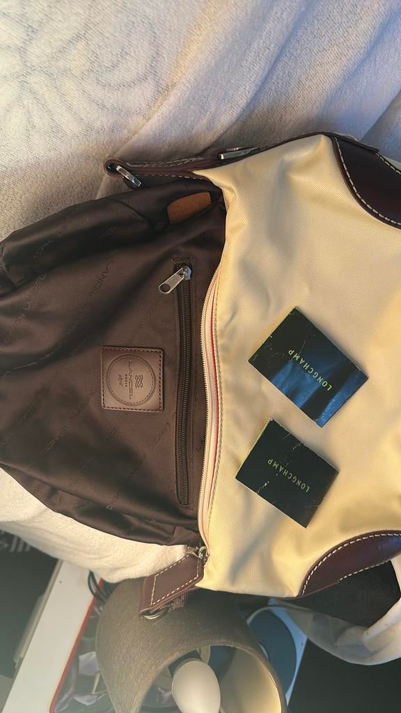 Sac à main lonchamp original en très bon état comme neuf, Bijoux, Sacs & Beauté, Sacs | Sacs Femme, Enlèvement ou Envoi, Beige