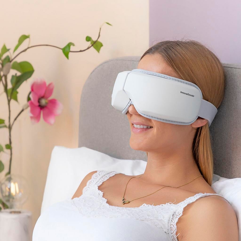 4-in-1 oogmassager met luchtcompressie, EU, Verzenden, Nieuw, Support@innovagoods.com