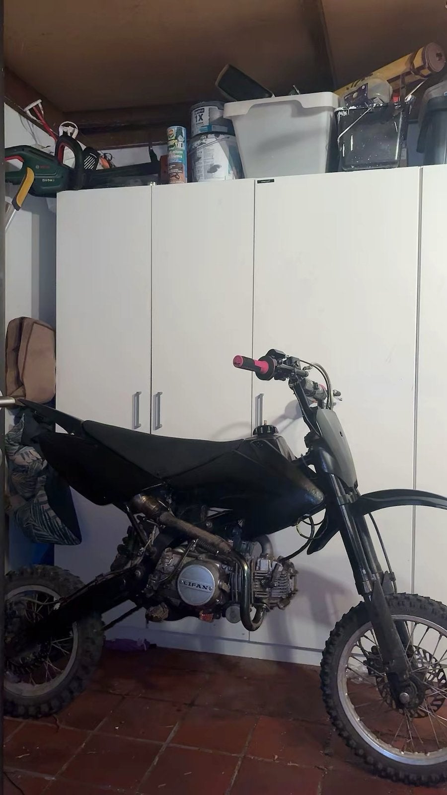 Pitbike 125 cc, Fietsen en Brommers, Ophalen, Gebruikt