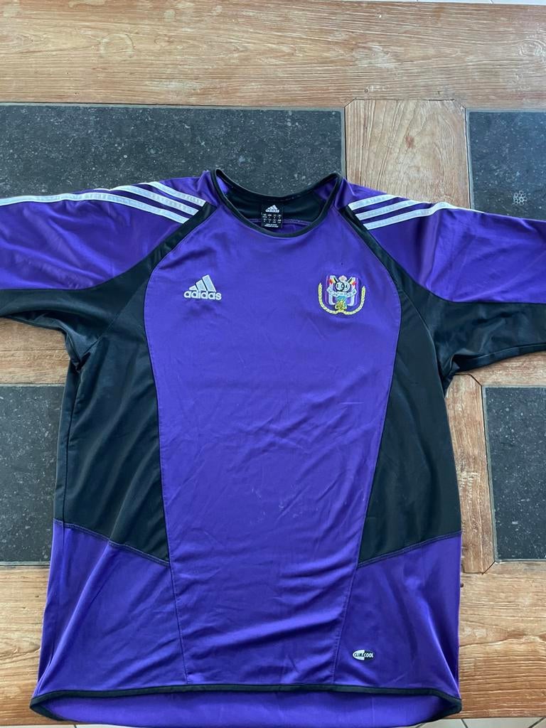 Vareuse d’entraînement RSC Anderlecht ADIDAS, Maat 52/54 (L), Paars, Ophalen of Verzenden, Voetbal