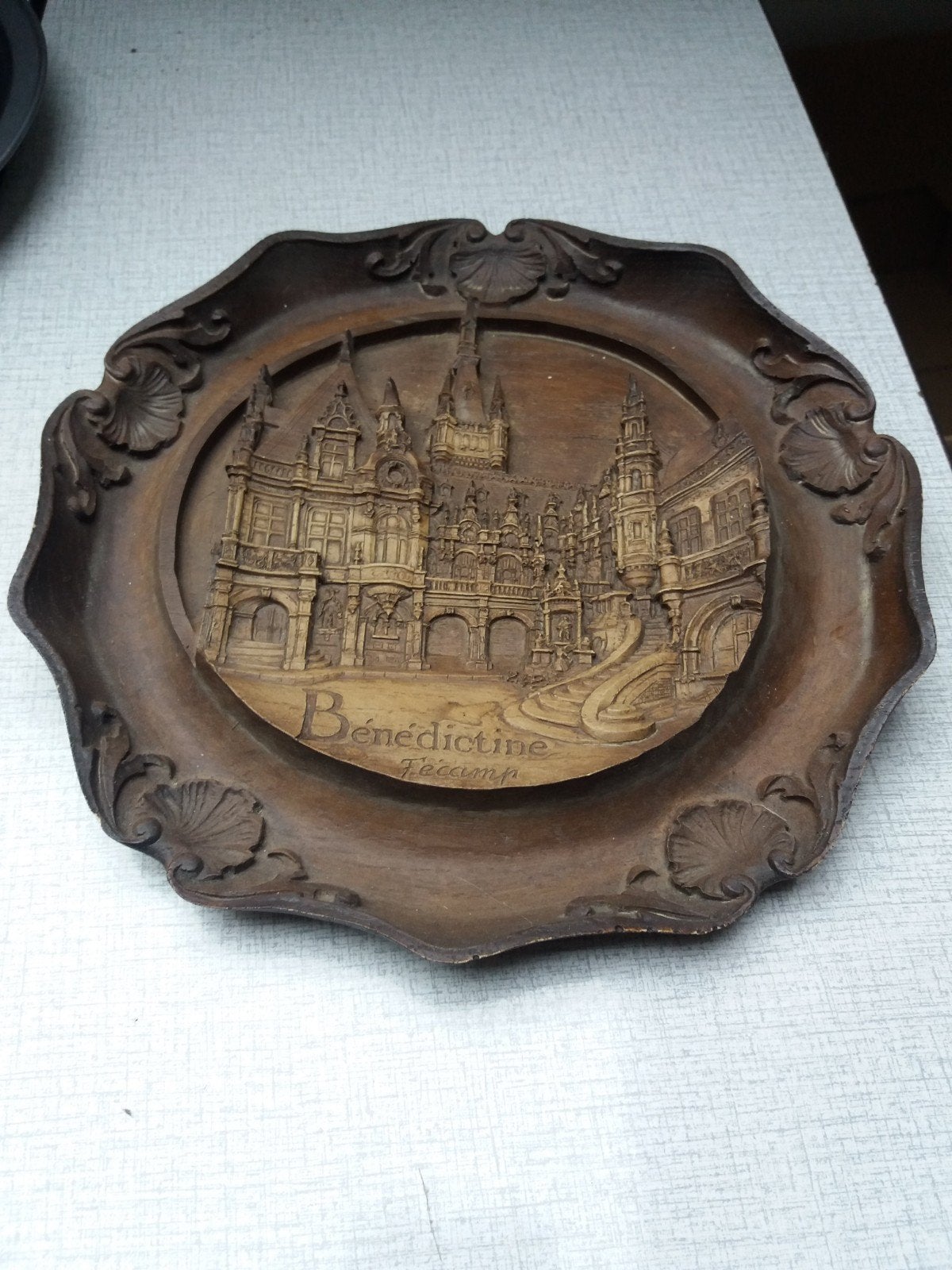 plaque murale religieuse ancienne., Antiquités & Art, Enlèvement ou Envoi