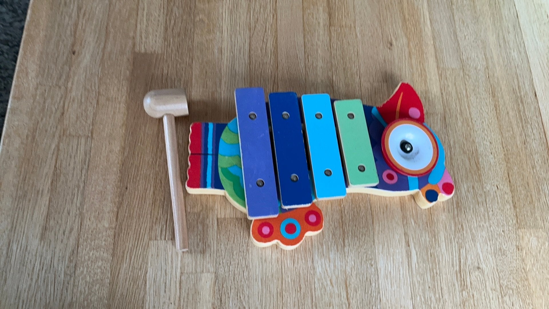 Leuk muziek instrument in de vorm van een papegaai, Ophalen of Verzenden, Gebruikt