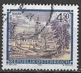 Oostenrijk 1984 - Yvert 1607 - Abdijen en Kloosters (ST), Verzenden, Gestempeld