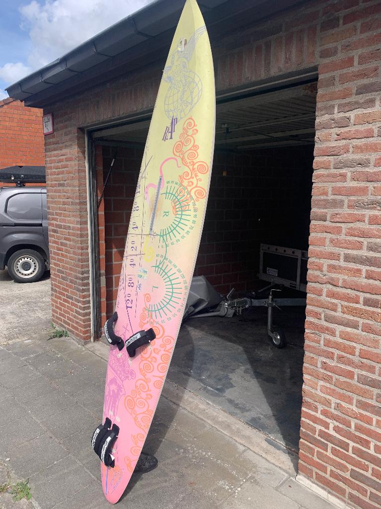 surfboard, Watersport en Boten, Ophalen, 250 tot 300 cm, Gebruikt, Met vin(nen)