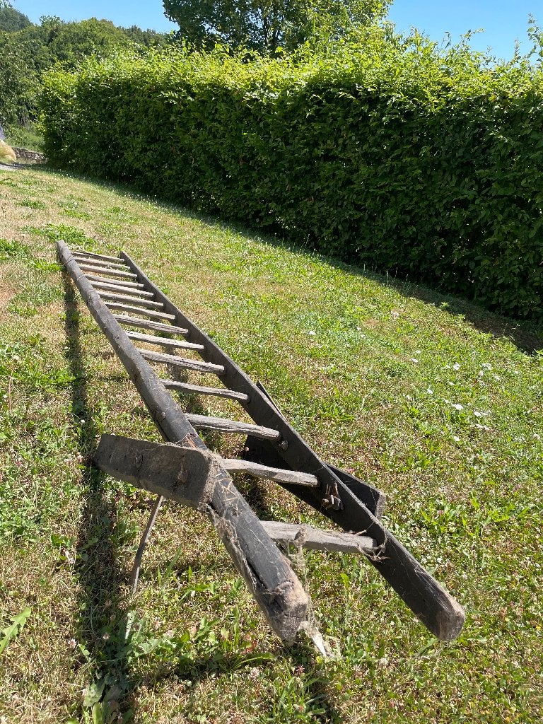 Échelle en bois, Enlèvement, Utilisé