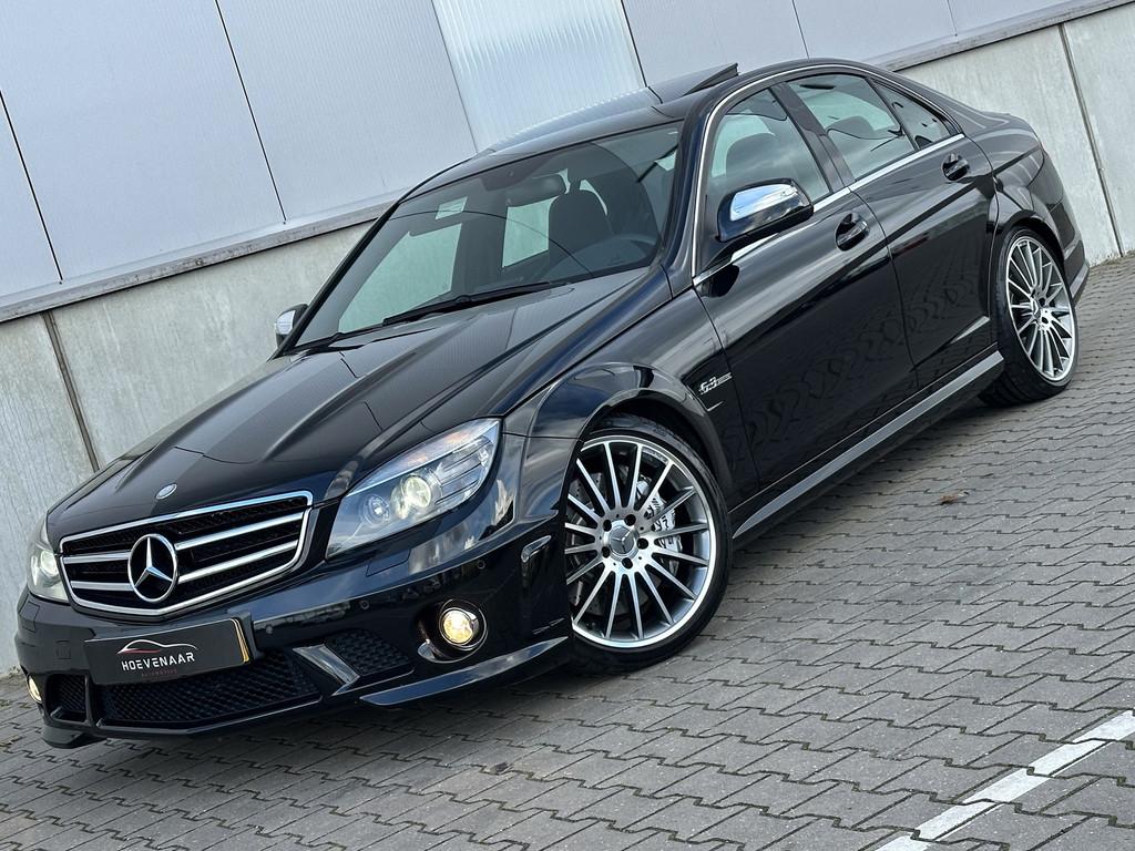 Mercedes-Benz C-Klasse 63 AMG V8 Concoursstaat Geheel Origin, Cuir, 457 ch, Achat, Entreprise