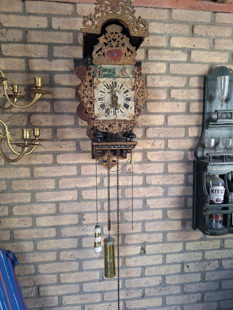 Antieke Stoel Klok, Ophalen of Verzenden