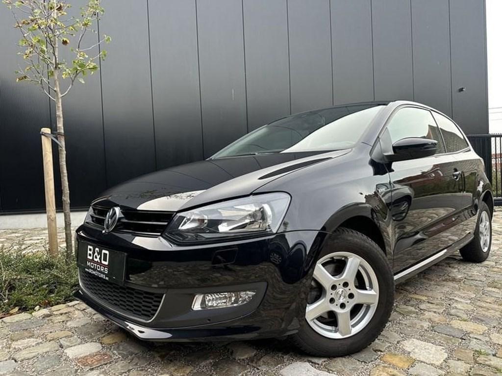 Volkswagen Polo 1.2 TSI 66 KW ''LIFE Edition'',veel opties, Auto's, Euro 5, Zwart, Bedrijf, Traction-control