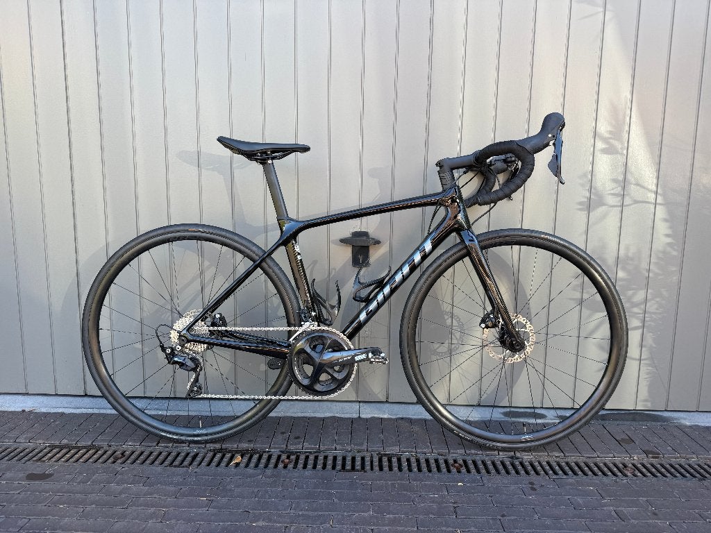 Giant TCR Advanced 2 (2023) - Shimano 105 - Maat S, Fietsen en Brommers, Ophalen, 28 inch, Gebruikt, Carbon