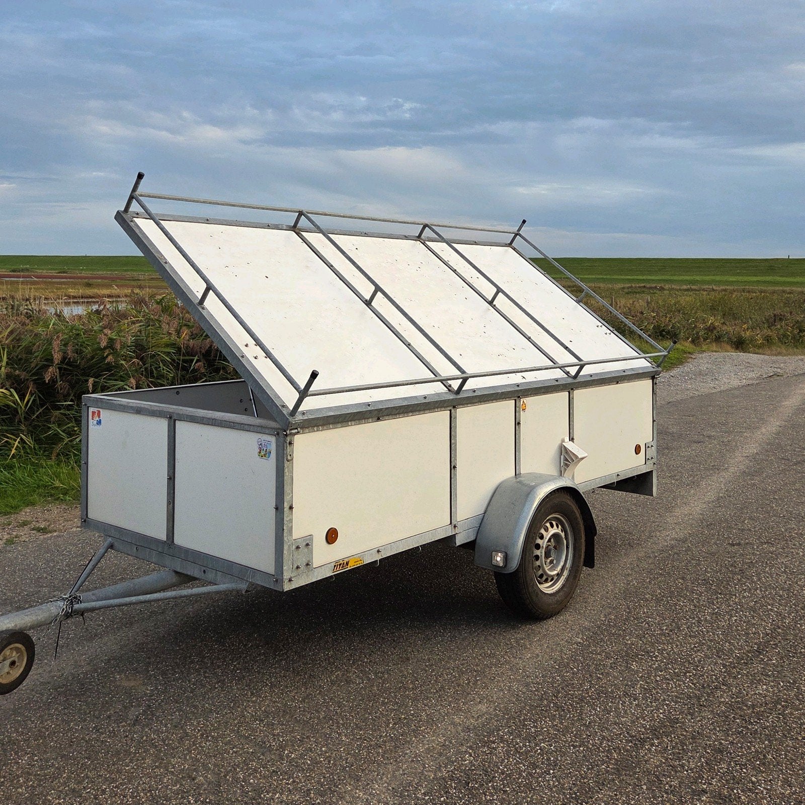 UNIQUE ! Chariot à bagages 300 x 135 x 60 CM | Idéal pour le, Enlèvement
