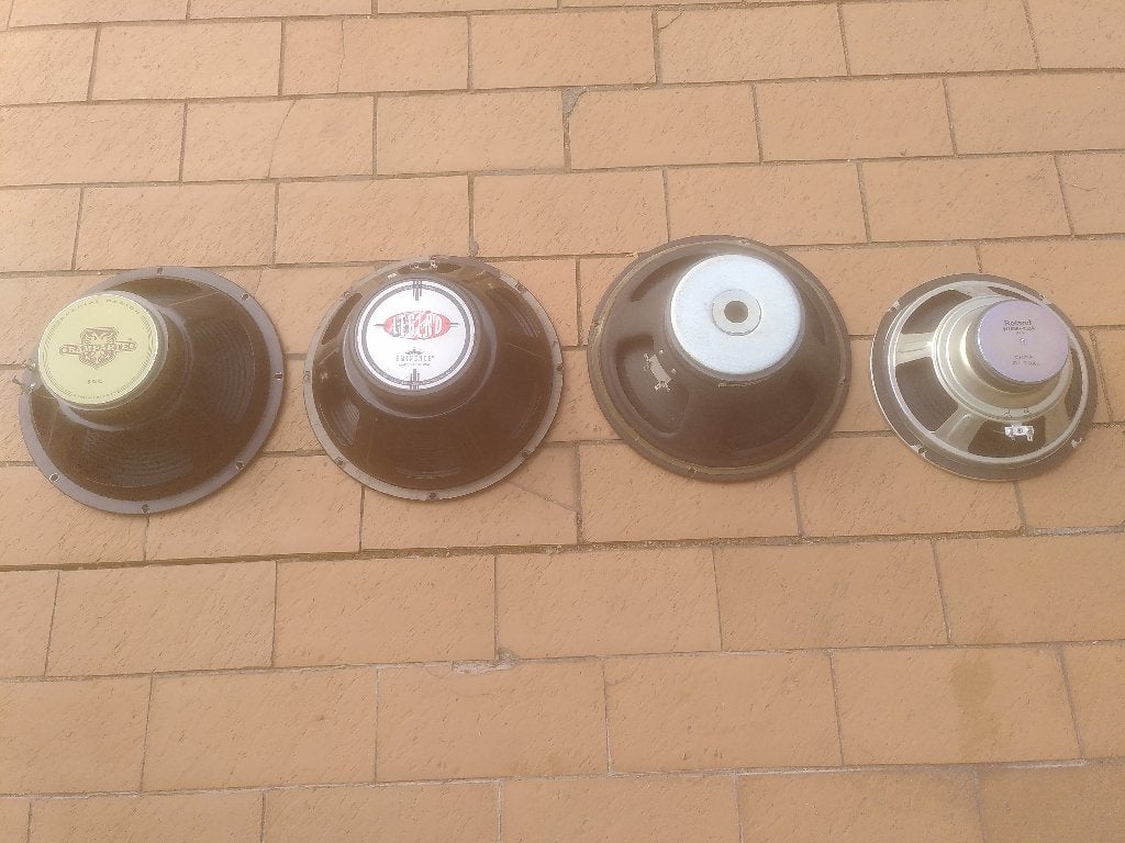 losse gitaarspeakers, Musique & Instruments, Enlèvement, Comme neuf, Guitare, 50 à 100 watts