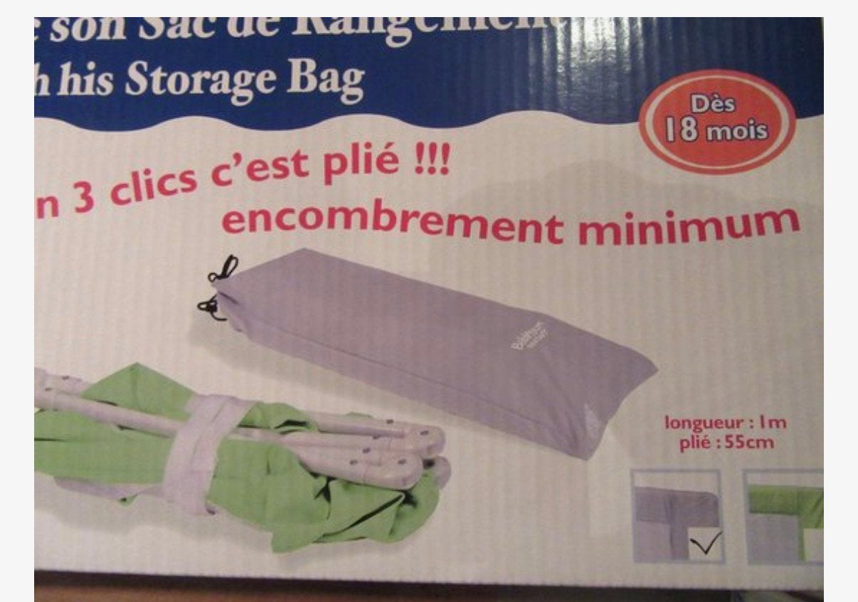 BARRIÈRE DE LIT PLIABLE, Enlèvement ou Envoi, Comme neuf, Lit