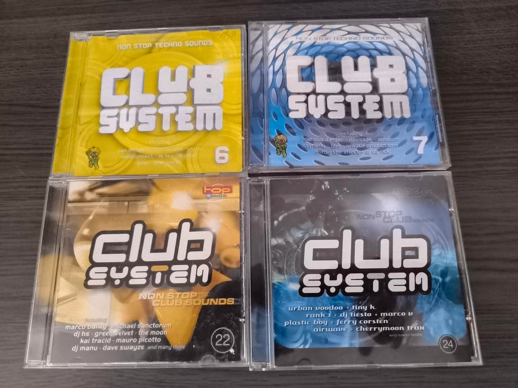 CD Club System 6-7-22-24, Cd's en Dvd's, Ophalen of Verzenden