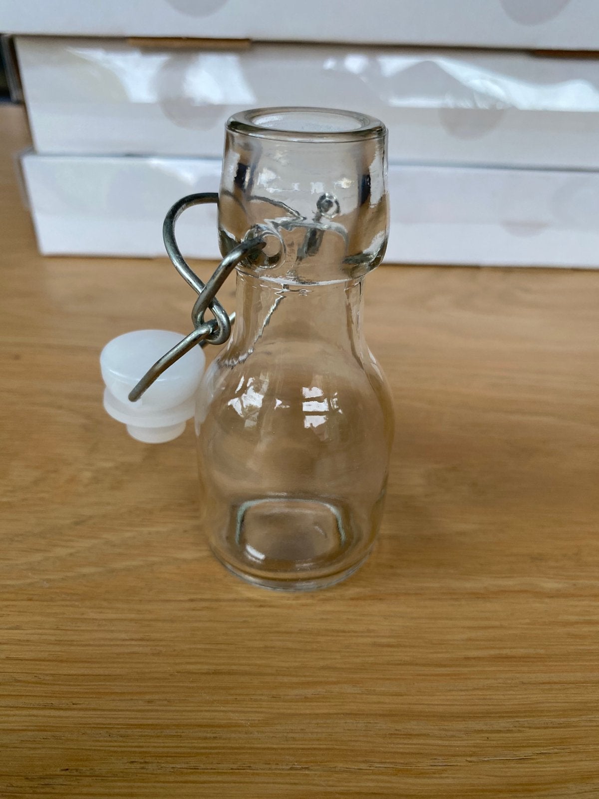 Melkflesje Glas Wit Ringetje 36 stuks 75ml, Ophalen, Nieuw
