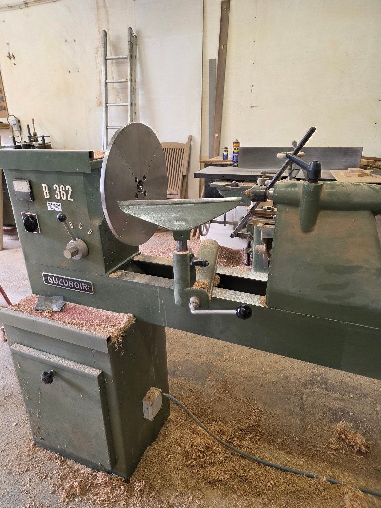 Tour à bois, Bricolage & Construction, Enlèvement, Utilisé, Tour à bois, 1000 mm ou plus