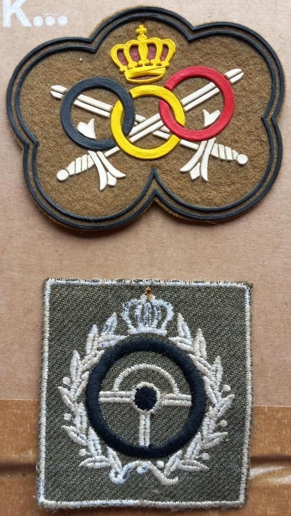 Badge Belgisch Leger, Verzamelen, Ophalen of Verzenden