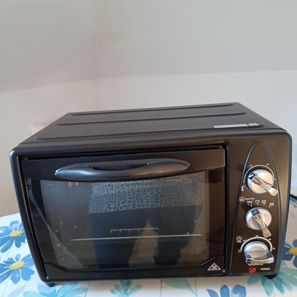 Klassieke vrijstaande bakoven Quigg, Ophalen, Minder dan 45 cm, Nieuw, Oven met grill
