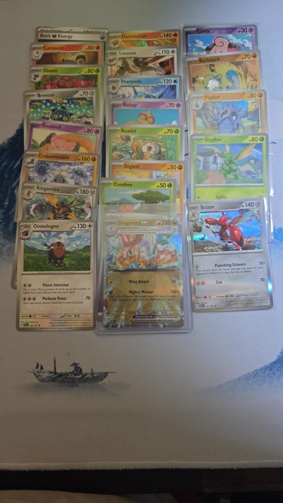 Pokemon Obsidian Flames 22 kaarten, Ophalen