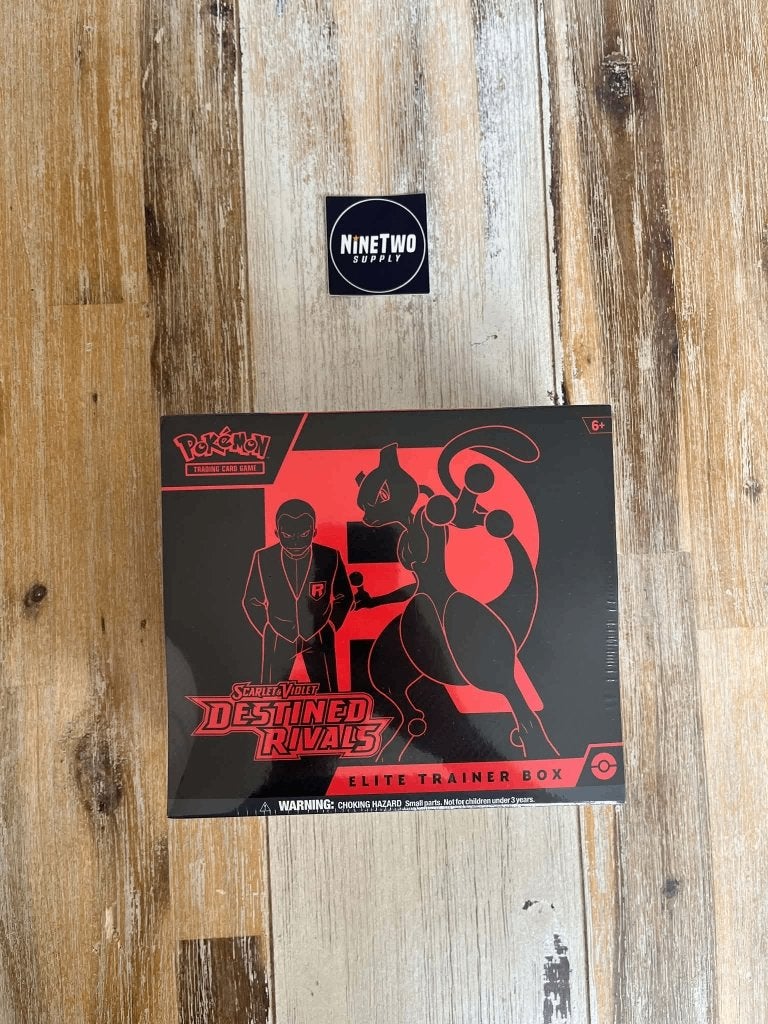 Pokémon Destined Rivals ETB - Sealed / Engels, Ophalen of Verzenden, Nieuw, Boosterbox