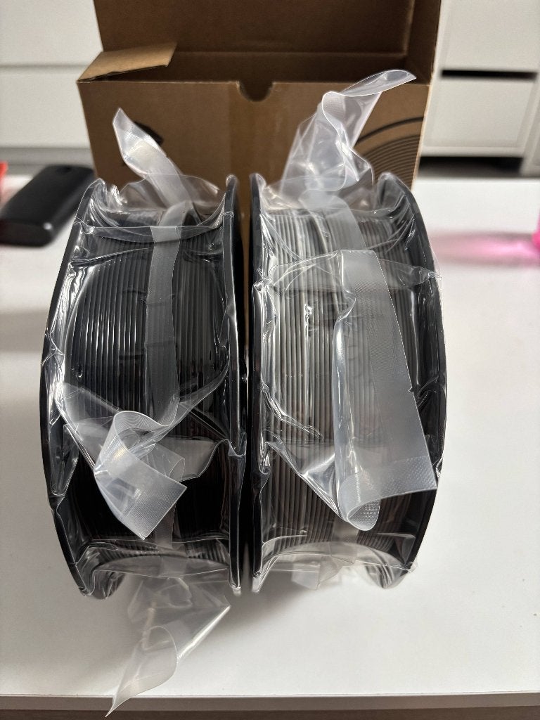 Set van 2 PETG-spoelen, een zwarte en een grijze, Ophalen of Verzenden, Nieuw
