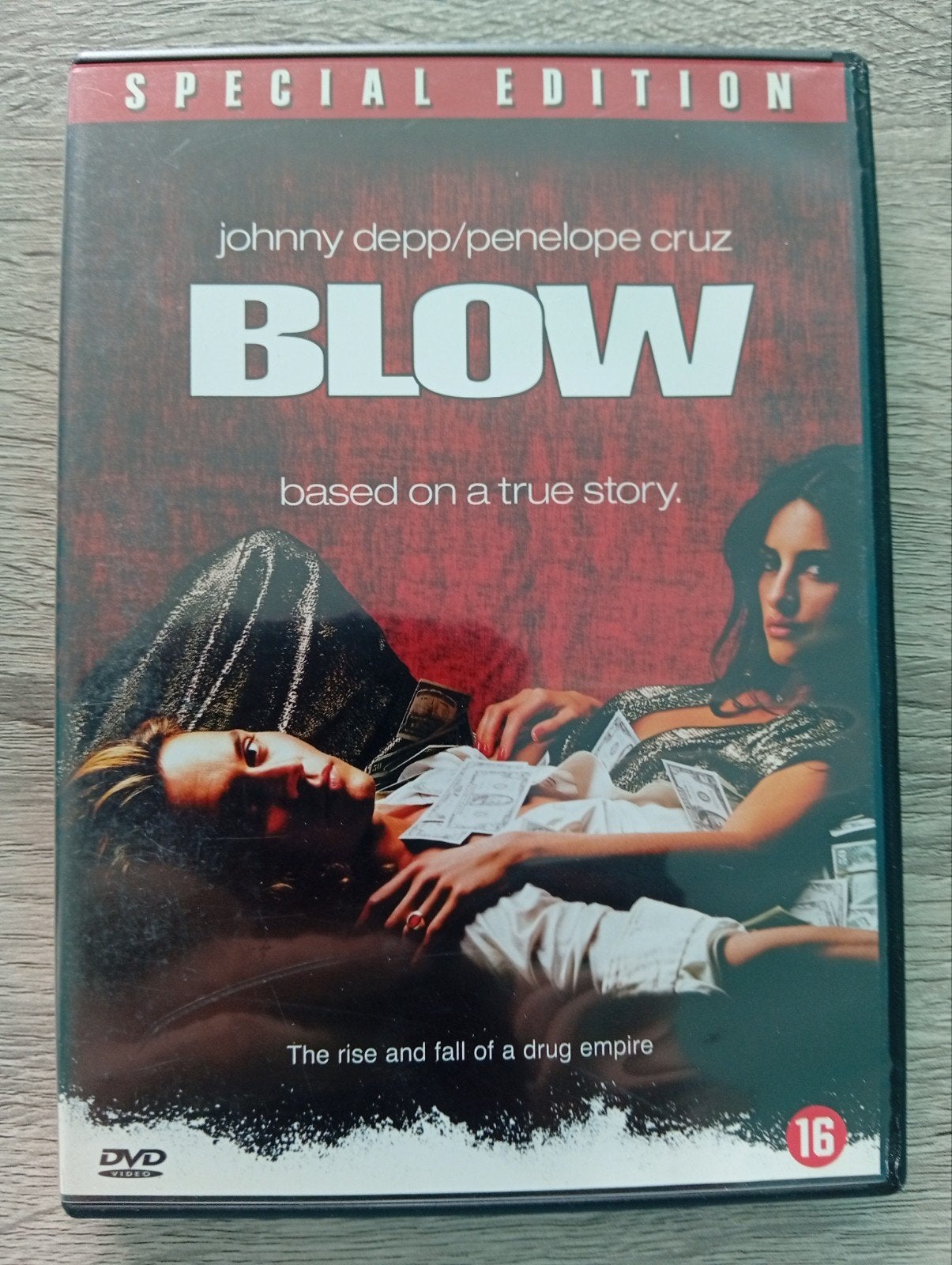 blow thriller dvd Johnny depp, Cd's en Dvd's, Maffia en Misdaad, Engels, Vanaf 16 jaar, Nederlands