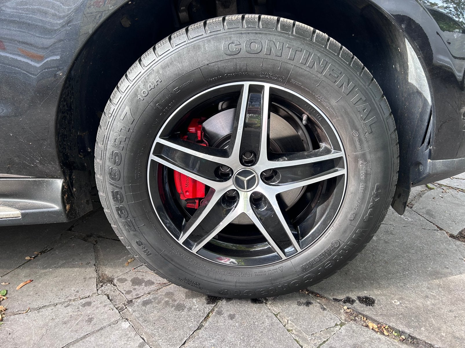Jantes mercedes 17pouce, Autos : Pièces & Accessoires, Pneus hiver, 17 pouces, Enlèvement, 235 mm